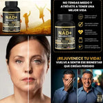🧠 NAD + Resveratrol – Enfoque mental, energía y juventud en cada cápsula 💊