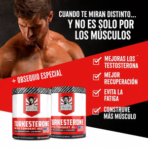 Turkesterone™ - Eleva Tu Fuerza y Vitalidad Masculina (120 Cápsulas)