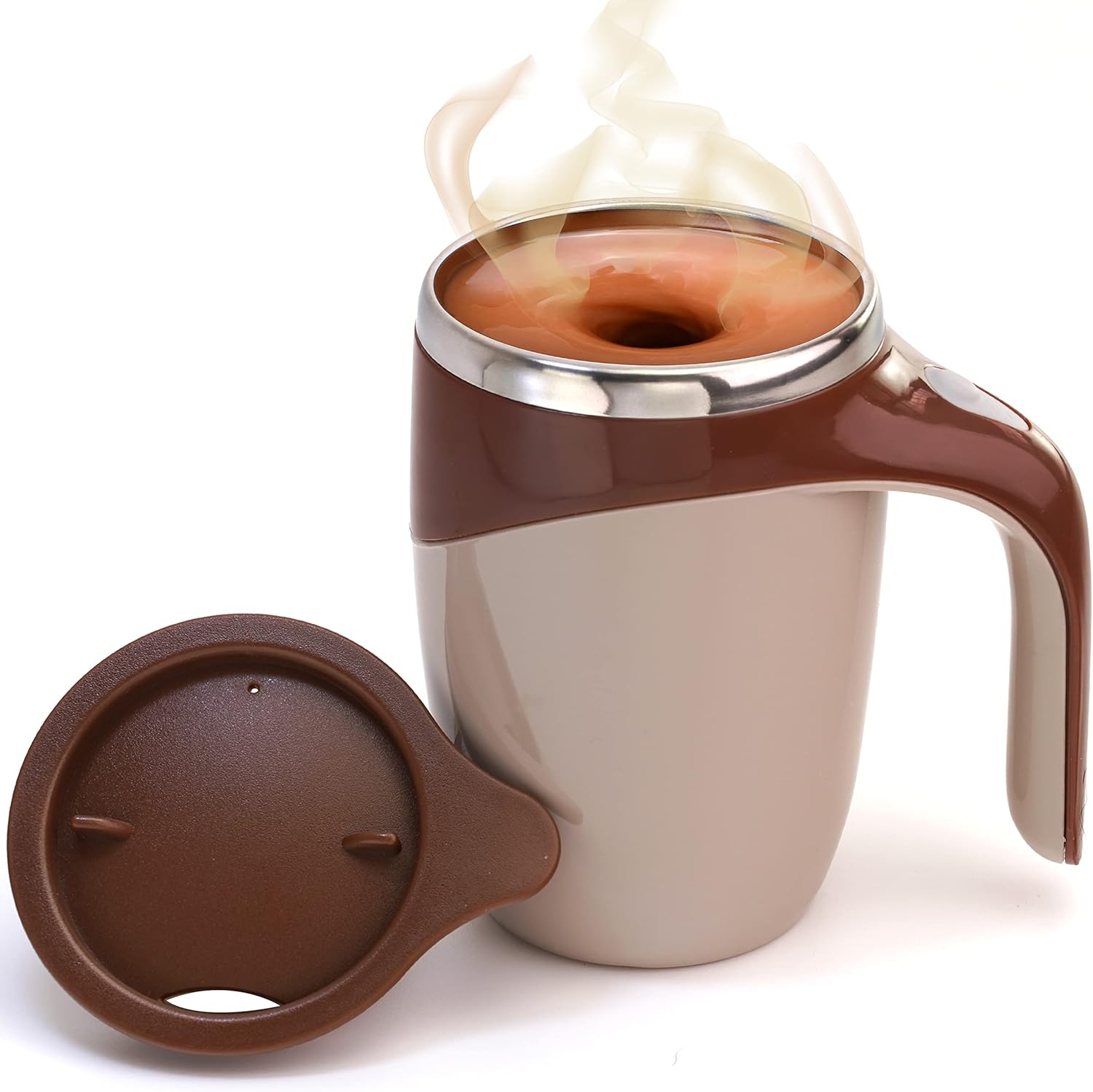 MixyCup™ - Mezcla tu bebida favorita con solo un botón, sin esfuerzo y sin cucharas. 🚀☕