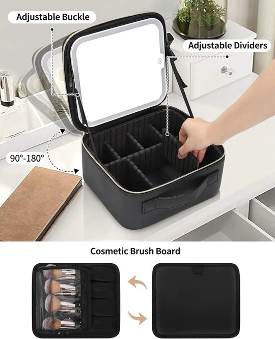 Vogue Beam - 📸 Neceser LED: ¡Tu makeup con luz profesional! 💅✨