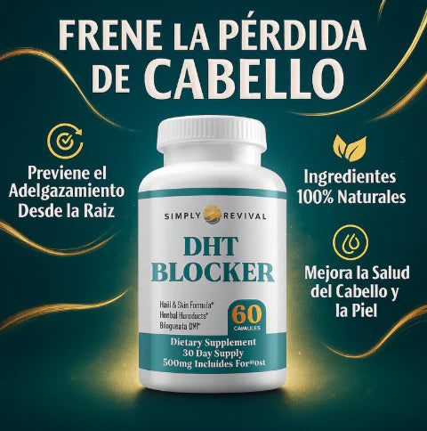 DHT Blocker - La solución natural que detiene la caída capilar