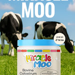 💫🥛 MIRACLE MOO™ – Suplemento natural de calostro bovino 🐮 para reducir la hinchazón 🌿, mejorar la digestión 🍃 y realzar tu belleza desde adentro ✨💖