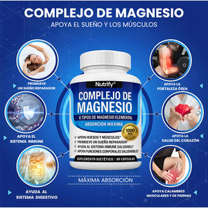 💪✨ Magnesio Complex™ — 8 Tipos de Magnesio en 1 💊⚡