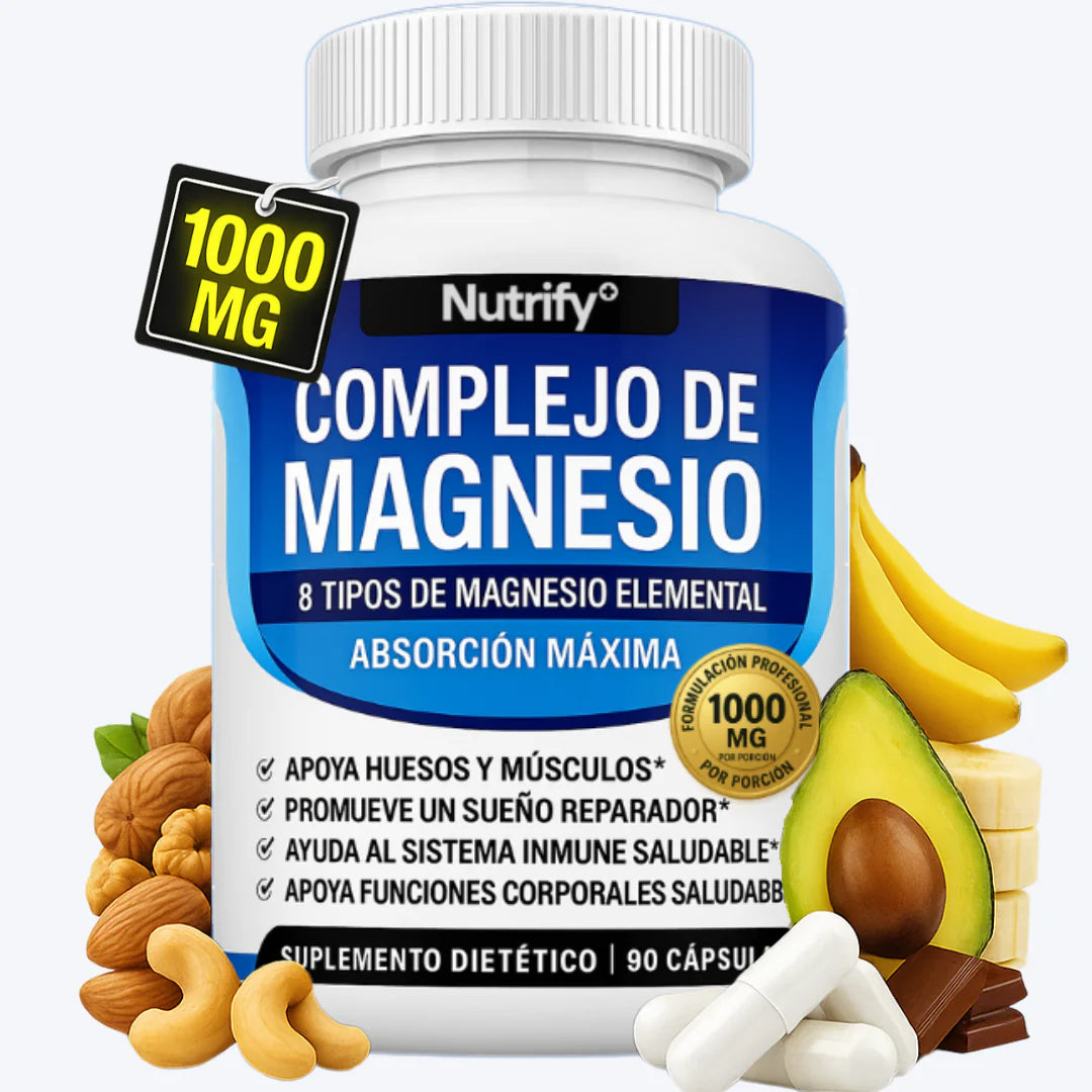 💪✨ Magnesio Complex™ — 8 Tipos de Magnesio en 1 💊⚡