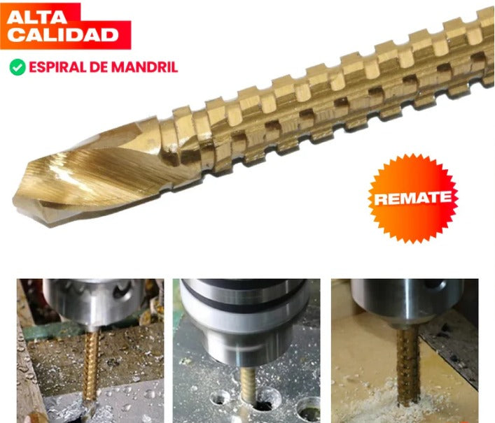DrillMax™ - Set x6 Brocas de Titanio🚀🔩