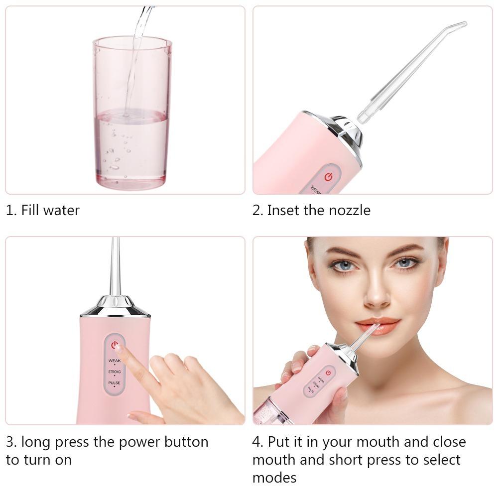 Limpiador portátil Irrigator Dental Hygiene Water Jet